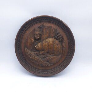 Canadian Beaver Plaque Andrew Malcolm Furniture